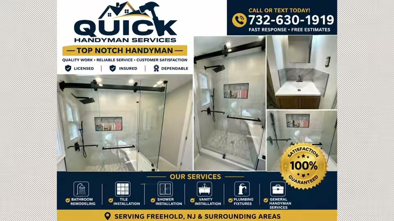 Bathroom Remodeling, Siding, Plumbing, Boiler, Window and Door Projects